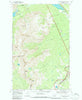 Squaw Mountain Montana Historical topographic map, 1:24000 scale, 7.5 X 7.5 Minute, Year 1968