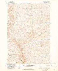 St Xavier NE Montana Historical topographic map, 1:24000 scale, 7.5 X 7.5 Minute, Year 1960