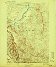 St. Xavier Montana Historical topographic map, 1:125000 scale, 30 X 30 Minute, Year 1901