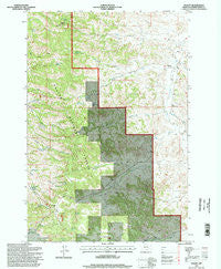 Stacey Montana Historical topographic map, 1:24000 scale, 7.5 X 7.5 Minute, Year 1995