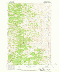 Stacey Montana Historical topographic map, 1:24000 scale, 7.5 X 7.5 Minute, Year 1966