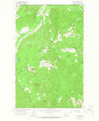 Stahl Peak Montana Historical topographic map, 1:24000 scale, 7.5 X 7.5 Minute, Year 1963
