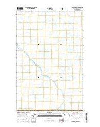 Stahl Peak OE N Montana Current topographic map, 1:24000 scale, 7.5 X 7.5 Minute, Year 2014