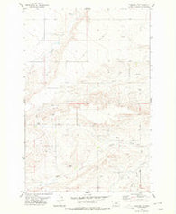 Stanford NE Montana Historical topographic map, 1:24000 scale, 7.5 X 7.5 Minute, Year 1978