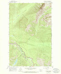 Stanton Lake Montana Historical topographic map, 1:24000 scale, 7.5 X 7.5 Minute, Year 1964