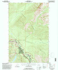 Stanton Lake Montana Historical topographic map, 1:24000 scale, 7.5 X 7.5 Minute, Year 1994