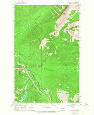 Stanton Lake Montana Historical topographic map, 1:24000 scale, 7.5 X 7.5 Minute, Year 1964