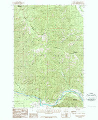 Stark South Montana Historical topographic map, 1:24000 scale, 7.5 X 7.5 Minute, Year 1983