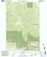 Stark South Montana Historical topographic map, 1:24000 scale, 7.5 X 7.5 Minute, Year 1999