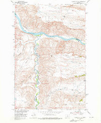 Starve Out Flat Montana Historical topographic map, 1:24000 scale, 7.5 X 7.5 Minute, Year 1953