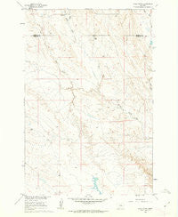 Steie Ranch Montana Historical topographic map, 1:24000 scale, 7.5 X 7.5 Minute, Year 1960