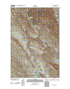 Steie Ranch Montana Historical topographic map, 1:24000 scale, 7.5 X 7.5 Minute, Year 2011