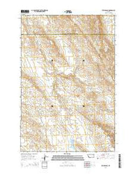Steie Ranch Montana Current topographic map, 1:24000 scale, 7.5 X 7.5 Minute, Year 2014