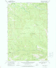 Stemple Pass Montana Historical topographic map, 1:24000 scale, 7.5 X 7.5 Minute, Year 1968