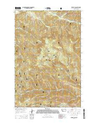 Stemple Pass Montana Current topographic map, 1:24000 scale, 7.5 X 7.5 Minute, Year 2014