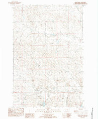 Steve Forks Montana Historical topographic map, 1:24000 scale, 7.5 X 7.5 Minute, Year 1983