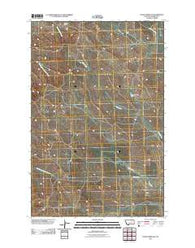 Steve Forks SW Montana Historical topographic map, 1:24000 scale, 7.5 X 7.5 Minute, Year 2011