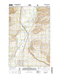 Stevensville Montana Current topographic map, 1:24000 scale, 7.5 X 7.5 Minute, Year 2014