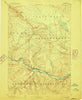 Stillwater Montana Historical topographic map, 1:125000 scale, 30 X 30 Minute, Year 1892
