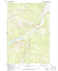 Stine Mountain Montana Historical topographic map, 1:24000 scale, 7.5 X 7.5 Minute, Year 1978