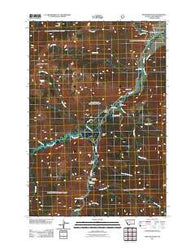 Stine Mountain Montana Historical topographic map, 1:24000 scale, 7.5 X 7.5 Minute, Year 2011
