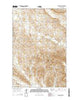Stinking Coulee Montana Current topographic map, 1:24000 scale, 7.5 X 7.5 Minute, Year 2014
