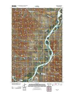 Stipek Montana Historical topographic map, 1:24000 scale, 7.5 X 7.5 Minute, Year 2011