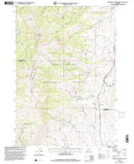Stonehouse Mountain Montana Historical topographic map, 1:24000 scale, 7.5 X 7.5 Minute, Year 1997