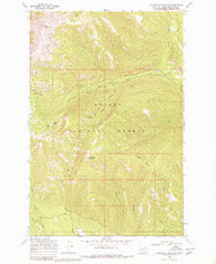Stonewall Mountain Montana Historical topographic map, 1:24000 scale, 7.5 X 7.5 Minute, Year 1968