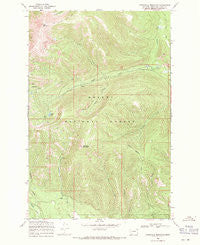 Stonewall Mountain Montana Historical topographic map, 1:24000 scale, 7.5 X 7.5 Minute, Year 1968