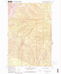 Stonewall Mountain Montana Historical topographic map, 1:24000 scale, 7.5 X 7.5 Minute, Year 1968
