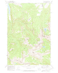 Stony Creek Montana Historical topographic map, 1:24000 scale, 7.5 X 7.5 Minute, Year 1971