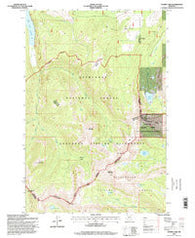 Storm Lake Montana Historical topographic map, 1:24000 scale, 7.5 X 7.5 Minute, Year 1996