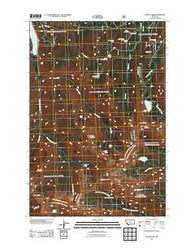 Storm Lake Montana Historical topographic map, 1:24000 scale, 7.5 X 7.5 Minute, Year 2011