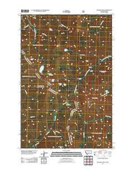 Straight Peak Montana Historical topographic map, 1:24000 scale, 7.5 X 7.5 Minute, Year 2011