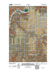 Stranahan Montana Historical topographic map, 1:24000 scale, 7.5 X 7.5 Minute, Year 2011