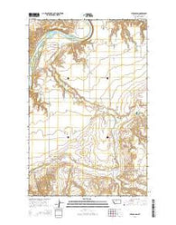 Stranahan Montana Current topographic map, 1:24000 scale, 7.5 X 7.5 Minute, Year 2014