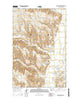 Stratton Reservoir Montana Current topographic map, 1:24000 scale, 7.5 X 7.5 Minute, Year 2014