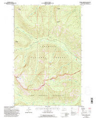 String Creek Montana Historical topographic map, 1:24000 scale, 7.5 X 7.5 Minute, Year 1994