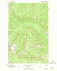 String Creek Montana Historical topographic map, 1:24000 scale, 7.5 X 7.5 Minute, Year 1965
