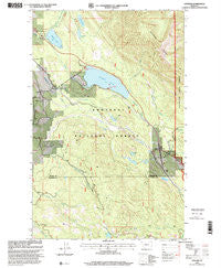 Stryker Montana Historical topographic map, 1:24000 scale, 7.5 X 7.5 Minute, Year 1997