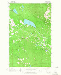 Stryker Montana Historical topographic map, 1:24000 scale, 7.5 X 7.5 Minute, Year 1963