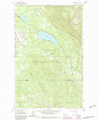 Stryker Montana Historical topographic map, 1:24000 scale, 7.5 X 7.5 Minute, Year 1963