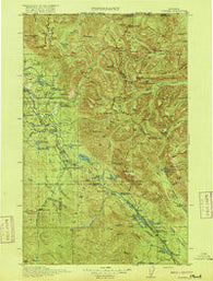 Stryker Montana Historical topographic map, 1:125000 scale, 30 X 30 Minute, Year 1916