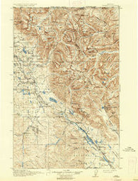 Stryker Montana Historical topographic map, 1:125000 scale, 30 X 30 Minute, Year 1916