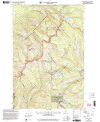 Stuart Peak Montana Historical topographic map, 1:24000 scale, 7.5 X 7.5 Minute, Year 1999