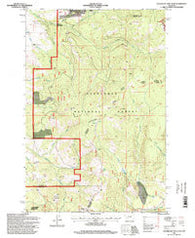 Sugarloaf Mountain Montana Historical topographic map, 1:24000 scale, 7.5 X 7.5 Minute, Year 1996