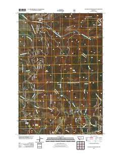 Sugarloaf Mountain Montana Historical topographic map, 1:24000 scale, 7.5 X 7.5 Minute, Year 2011