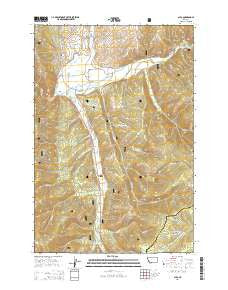 Sula Montana Current topographic map, 1:24000 scale, 7.5 X 7.5 Minute, Year 2014