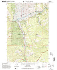 Sula Montana Historical topographic map, 1:24000 scale, 7.5 X 7.5 Minute, Year 1998